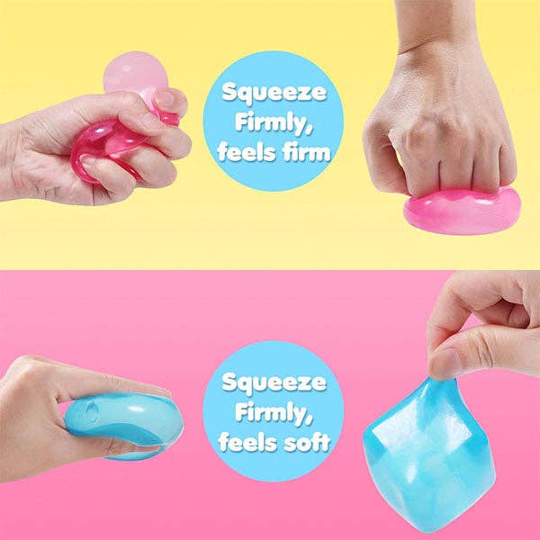 Showcase - SugarSqueez Cube Squishy Fidget Sugar Stress Ball (1pc) Assorted Colors