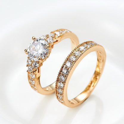 Diamant Rings, 2 Carat, Bride Sets for Women