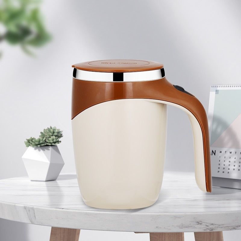 Mug Rechargeable Model Rotating Cup
